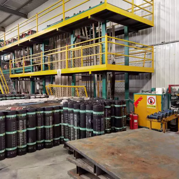 Línea de producción de membranas impermeables autoadhesivas de HDPE