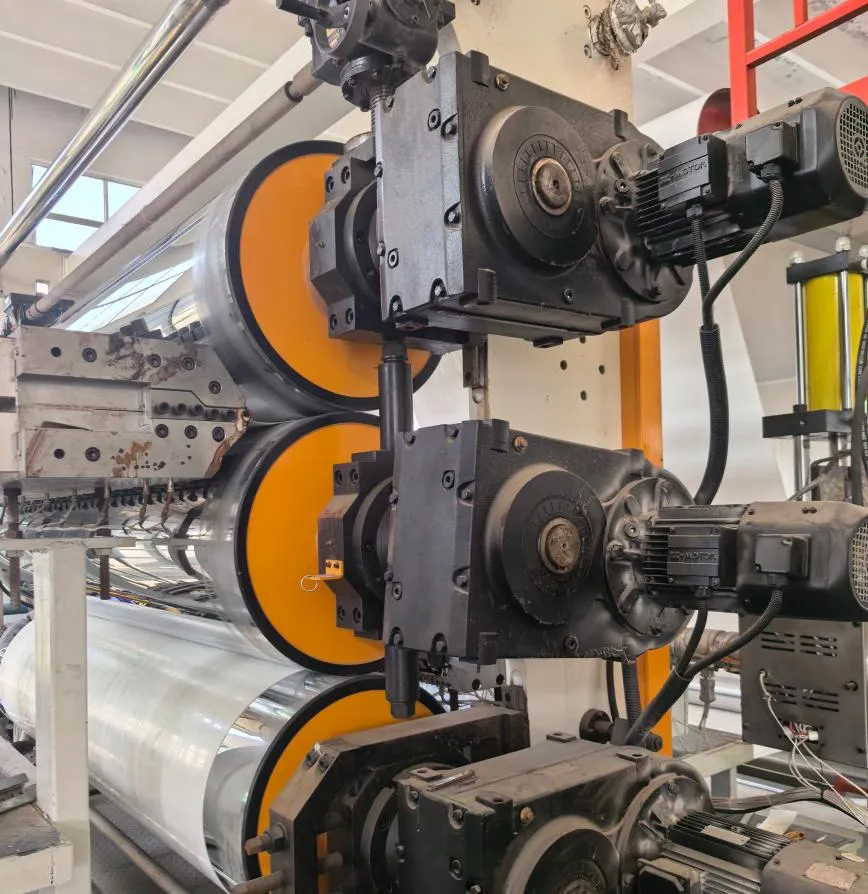 TPO and internally reinforced TPO waterproof membrane production line