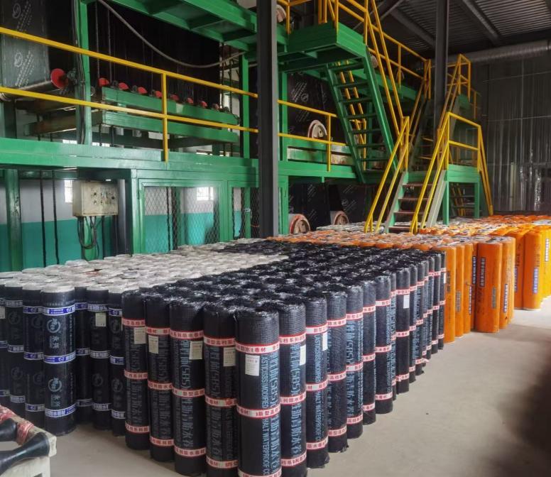 Línea de producción de membranas impermeables de betún SBS y App